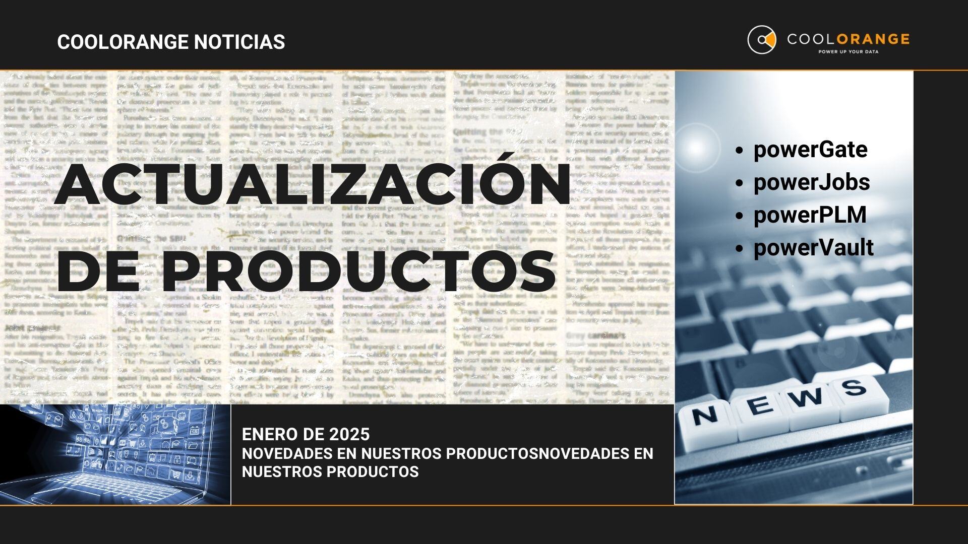 Actualización de productos - Enero de 2025