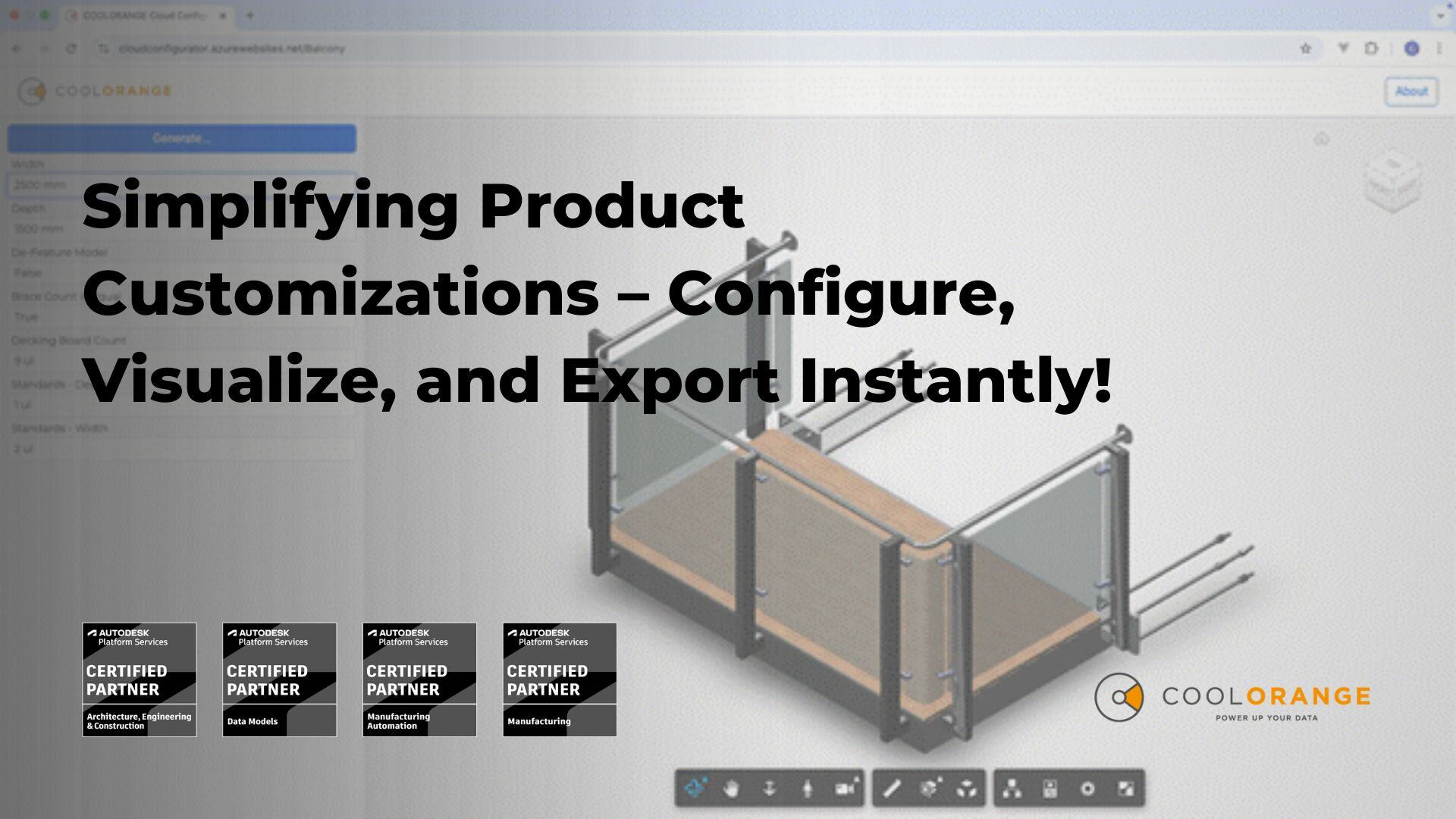 Showcase your products to the public: Introducing cloudConfigurator